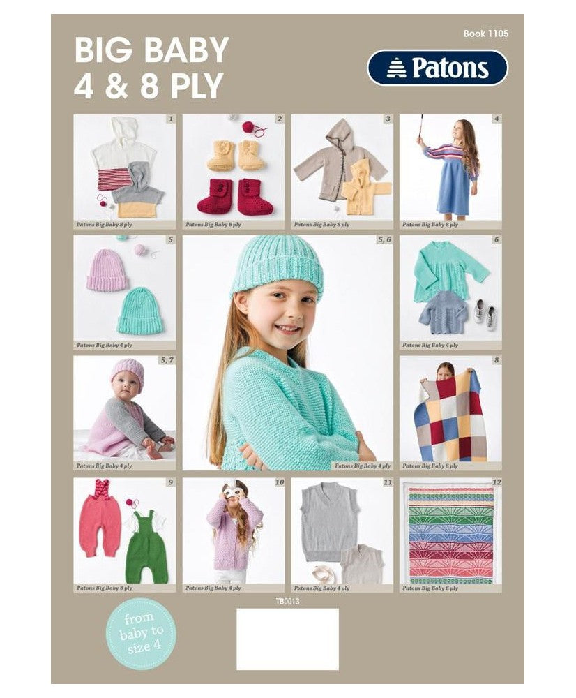 Mod Knits in Big Baby - Patons 1105
