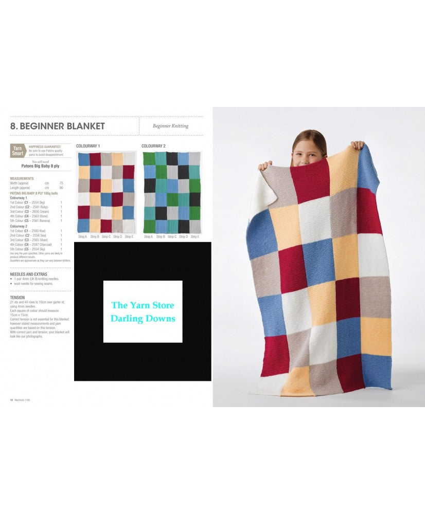 Mod Knits in Big Baby - Patons 1105