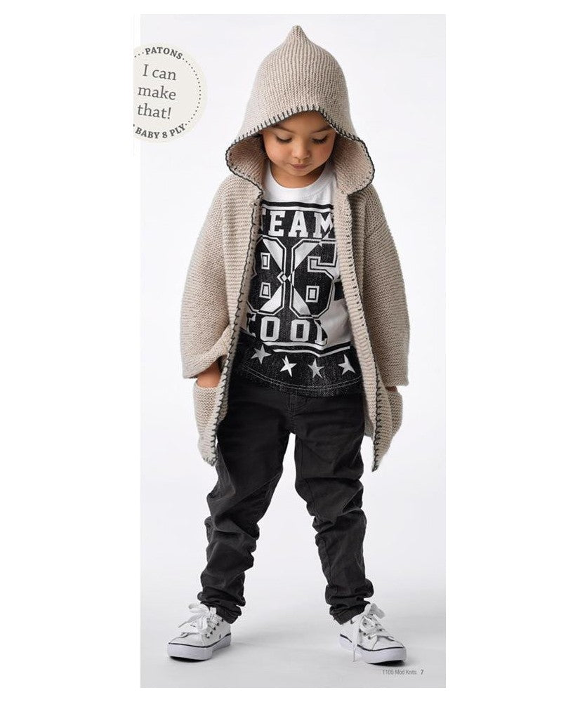 Mod Knits in Big Baby - Patons 1105