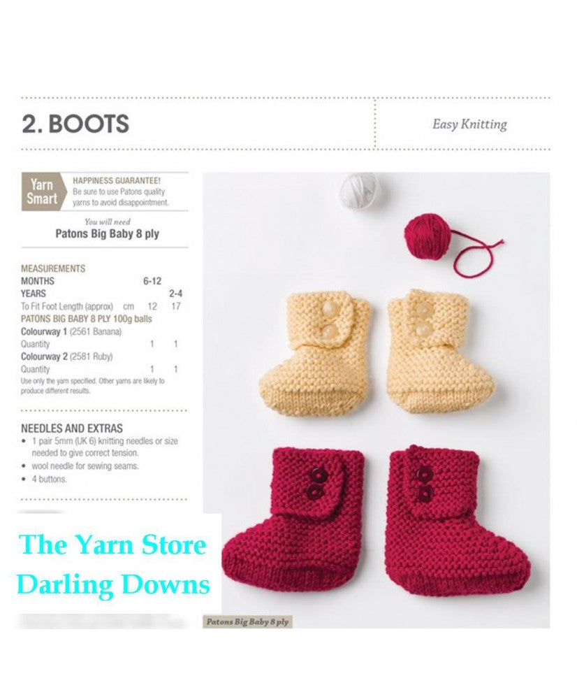 Mod Knits in Big Baby - Patons 1105