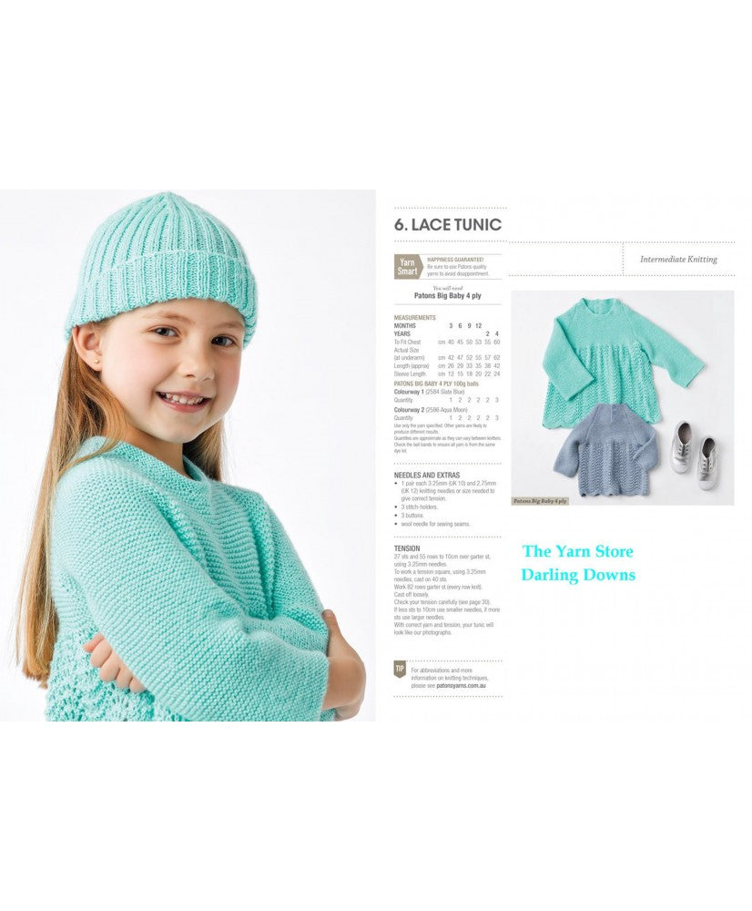 Mod Knits in Big Baby - Patons 1105