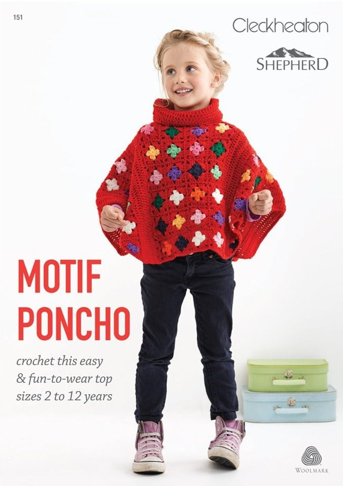 Motif Poncho - Cleckheaton Shepherd 151