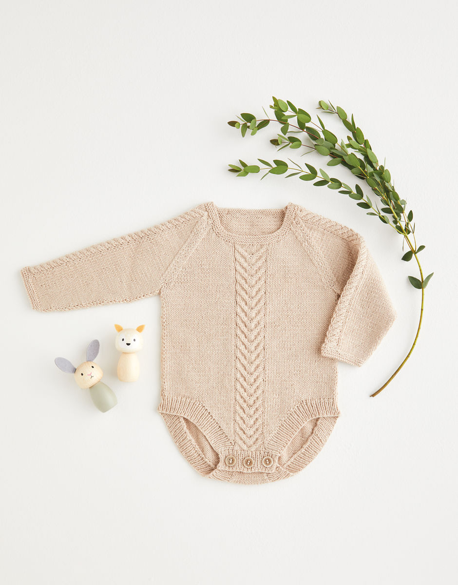 Staghorn Romper in 4 Ply - Sirdar 5389