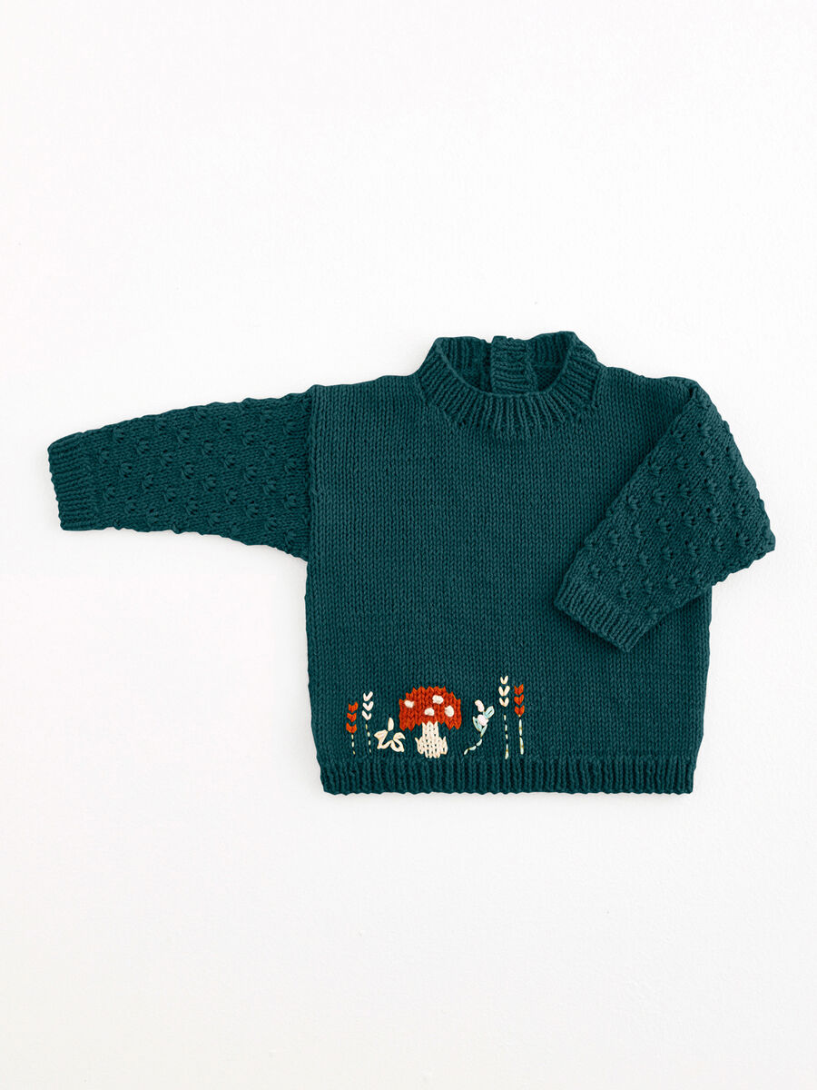 Toad Stool Sweater & Trousers in Snuggly DK - Sirdar 5434