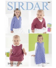Pinafore and Cardigan - Sirdar 4881