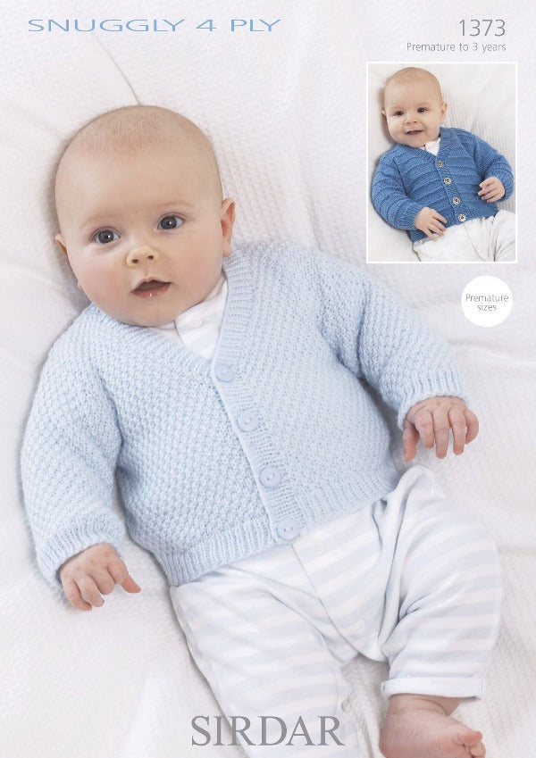 Baby's Cardigan - Sirdar 1373