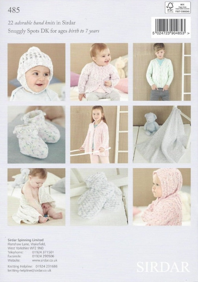 Snuggly Spots Book 485 - Sirdar