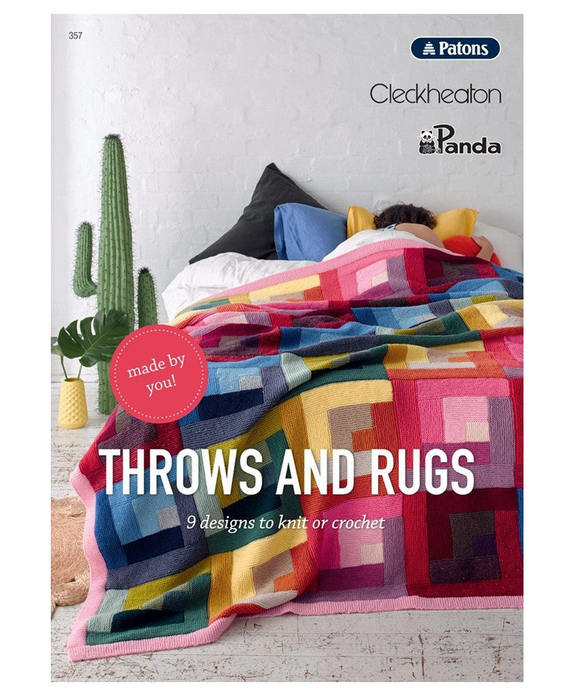 Throws and Rugs - Book 357