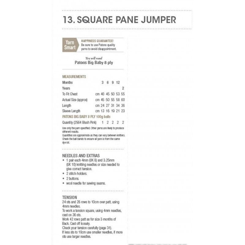 Timeless Handknits - Patons 1108