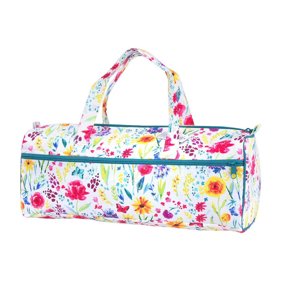 Birch Knitting Storage Bag - Artistic Floral