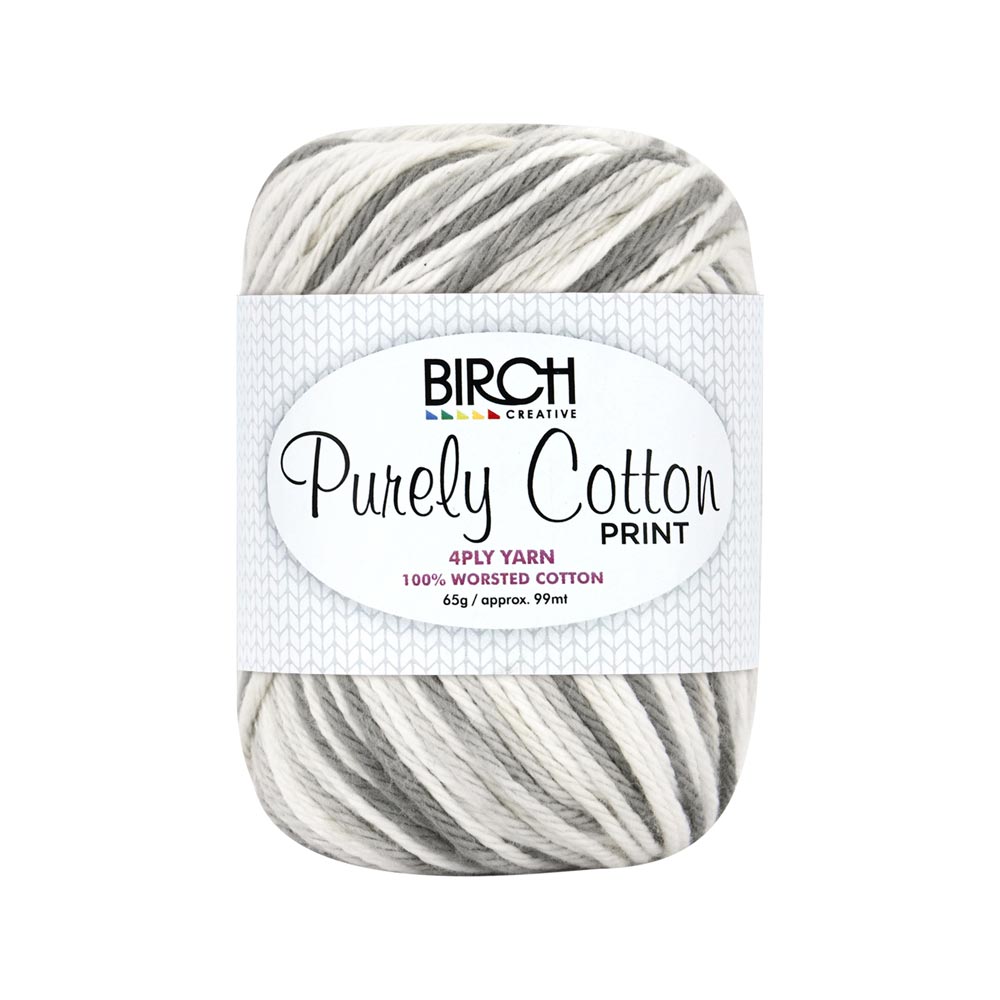 Purely Cotton 4 ply Print - Birch