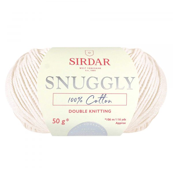 Sirdar Snuggly 100% Cotton DK Cream