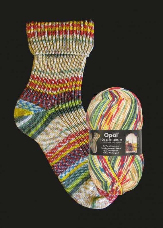 Opal Hundertwasser II 4 ply