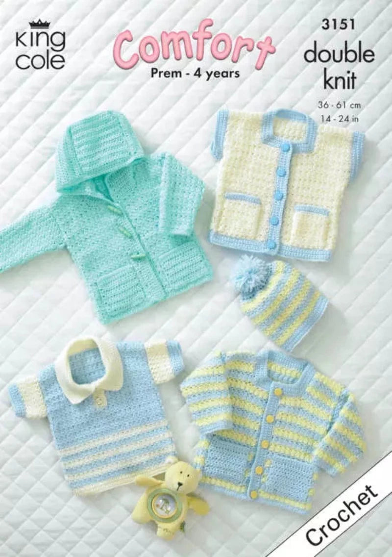 Baby Garments - King Cole 3151