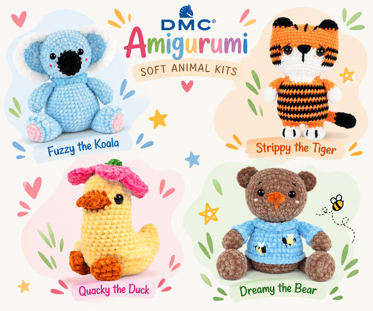 Amigurumi Soft Animal Kit - DMC