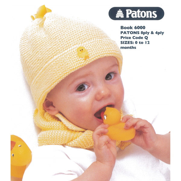 Quick & Easy Baby Knits - Patons Book 6000