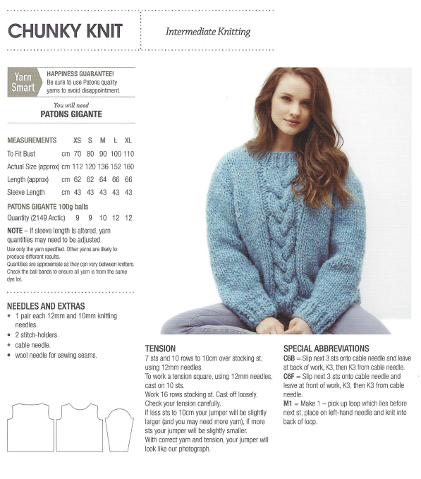 Chunky Knit - Patons 0029