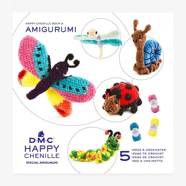 Happy Chenille Book 5 Garden Friends - DMC