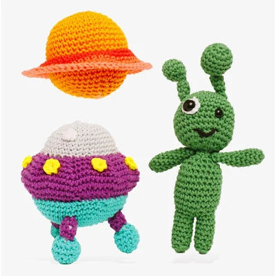 Happy Cotton Book 14 Space Invaders - DMC