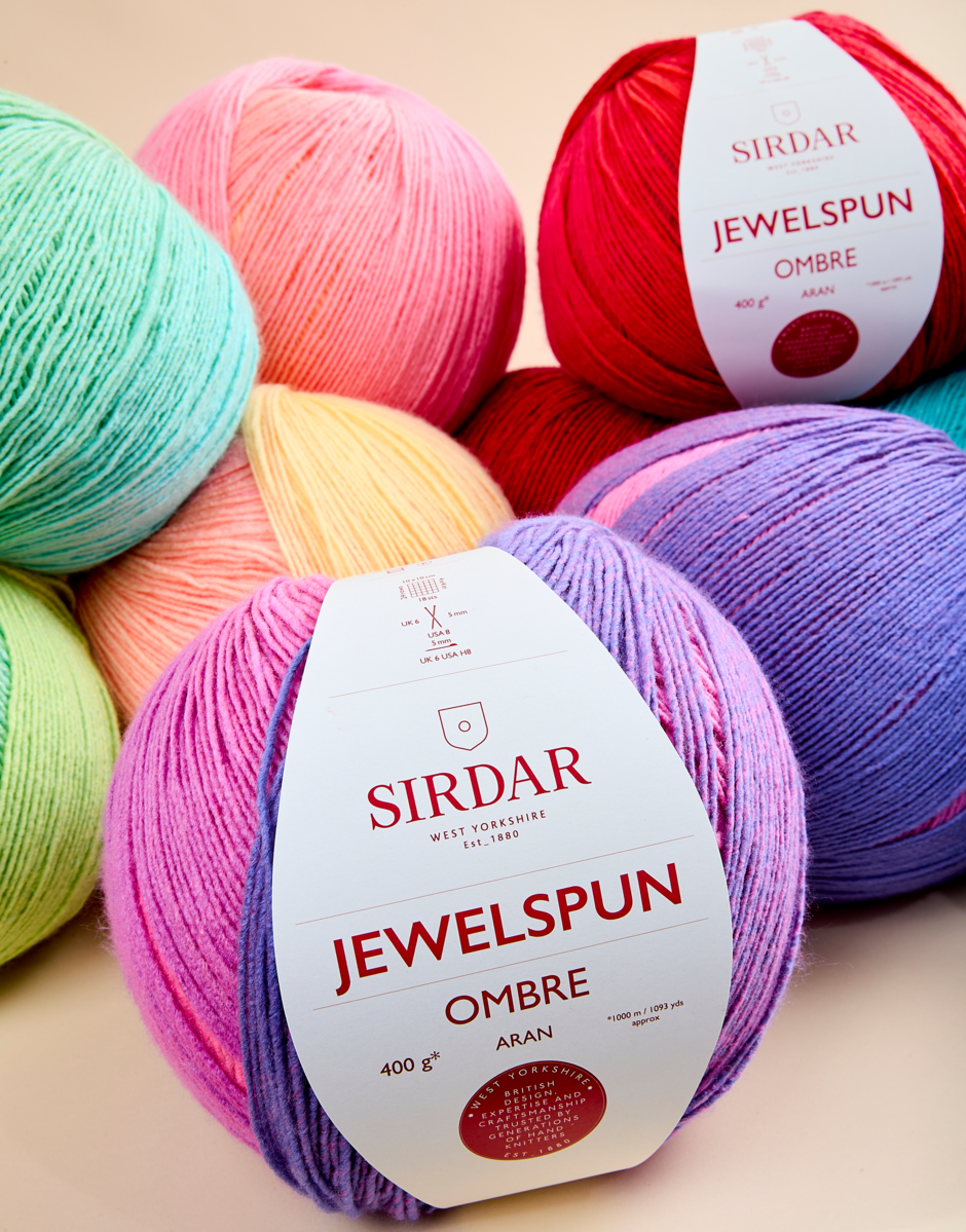 Jewelspun Ombre Aran 10 ply - Sirdar