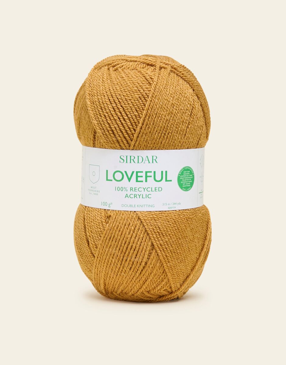 Sirdar Loveful 100% Recycled Acrylic 8 ply DK