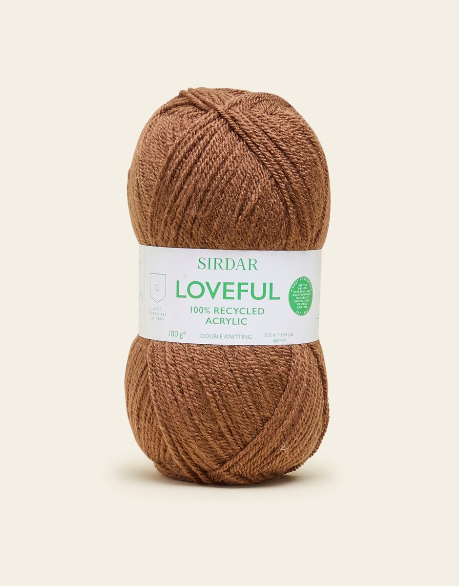 Sirdar Loveful 100% Recycled Acrylic 8 ply DK