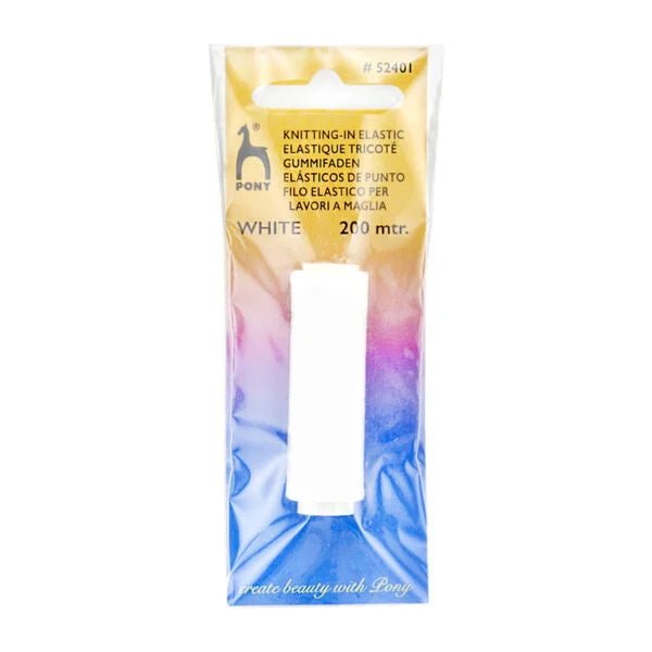 Knitting In Elastic - Pony