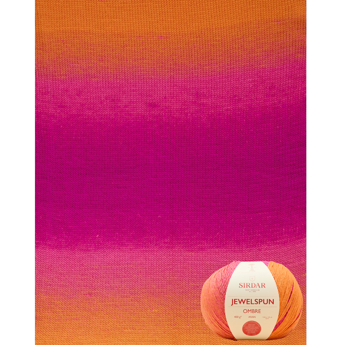 Jewelspun Ombre Aran 10 ply - Sirdar