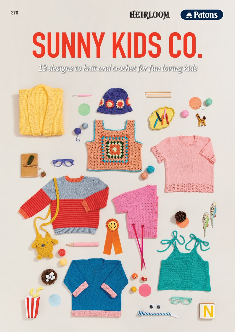 Sunny Kids Co. - Patons, Heirloom Knitting Book 370