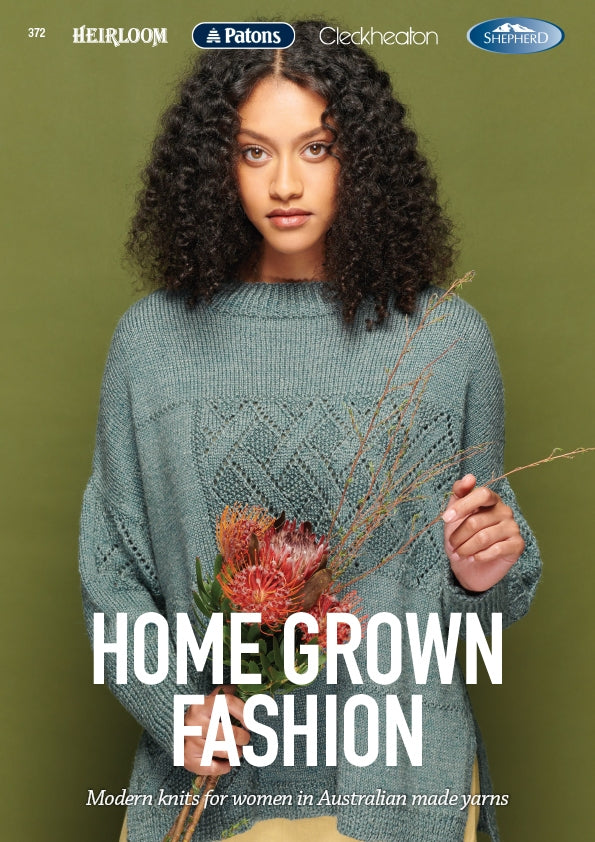 Home Grown Fashion - Patons Cleckheaton Heirloom Book 372