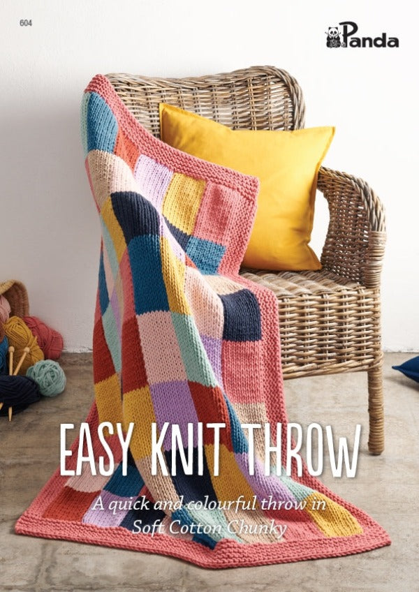 Easy Knit Throw - 604