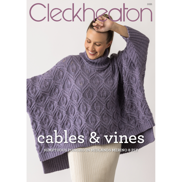 Cable & Vines - Cleckheaton Midlands Merino 8 ply