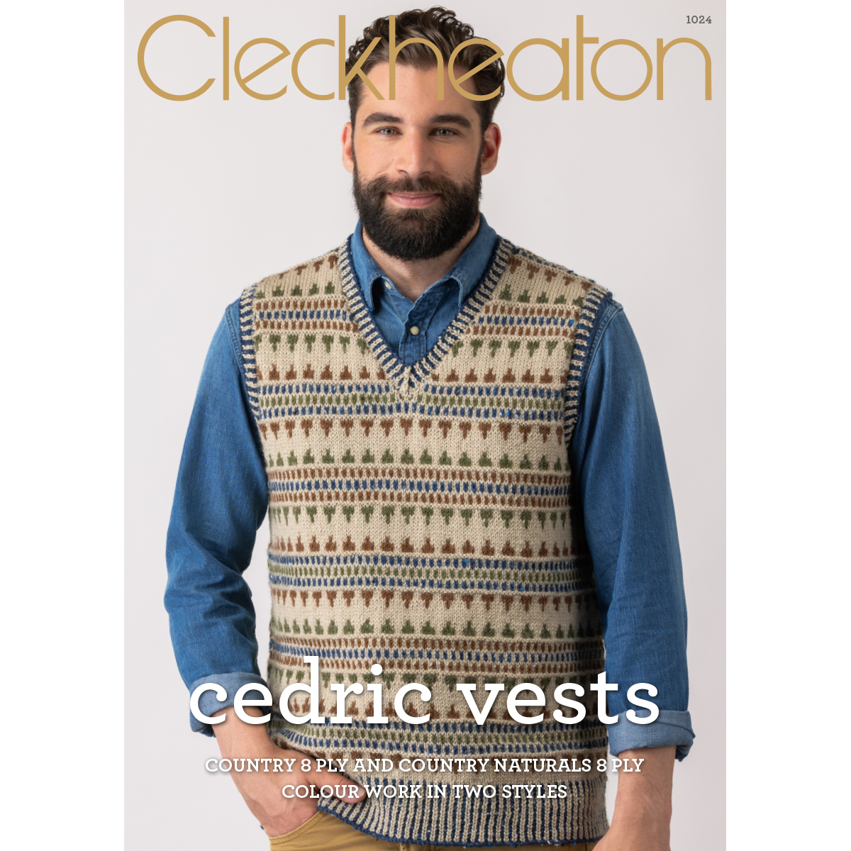 Cedric Vest - Cleckheaton Country 8 ply