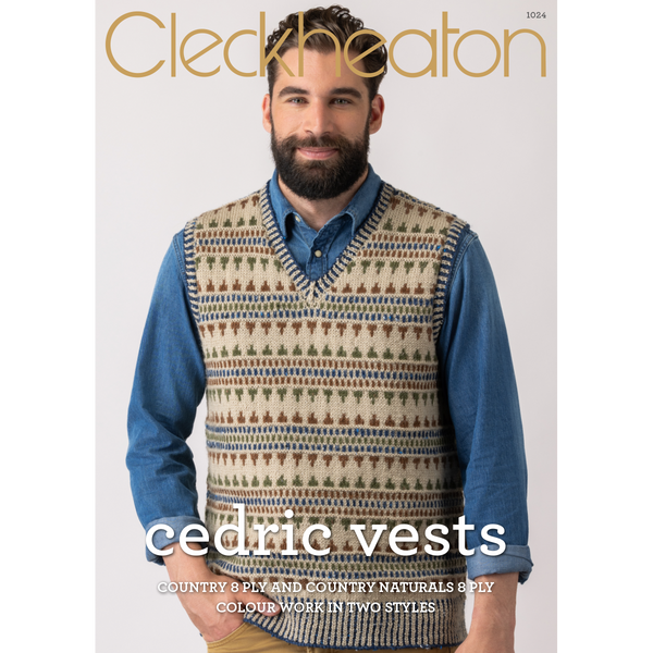 Cedric Vest - Cleckheaton Country 8 ply