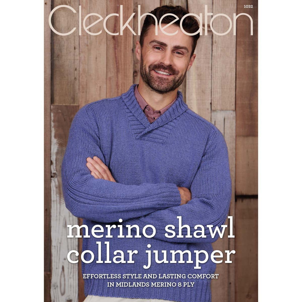 Merino Shawl Collar Jumper - Cleckheaton 1032