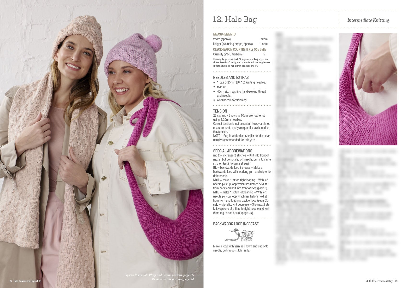 Hats Scarves and Bags - Cleckheaton 2003