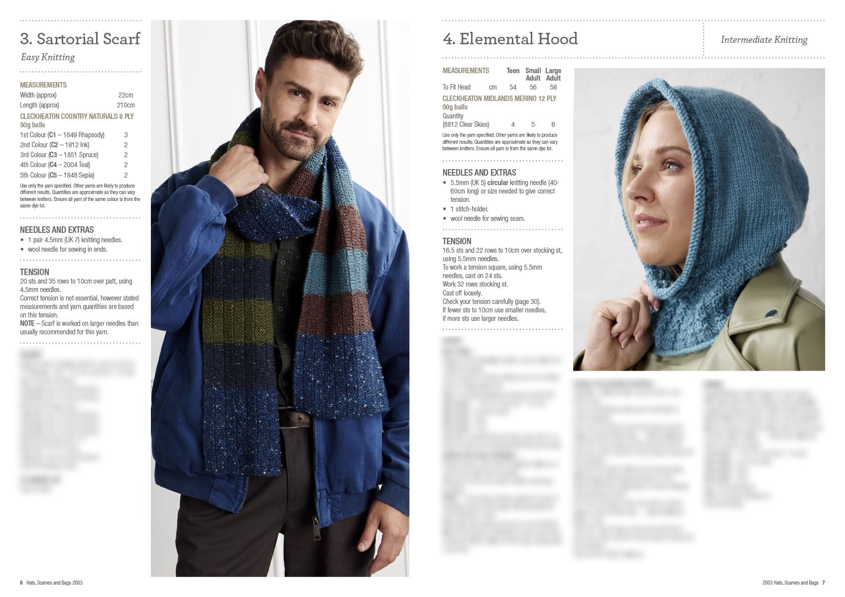 Hats Scarves and Bags - Cleckheaton 2003