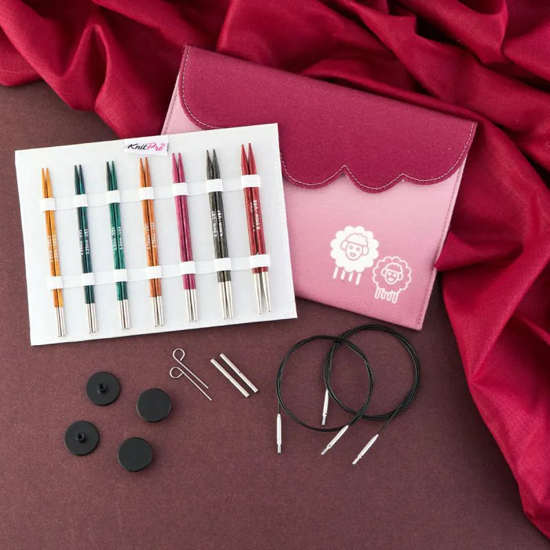 Dreamz Normal Interchangeable Needle Midi Set (13cm) - KnitPro