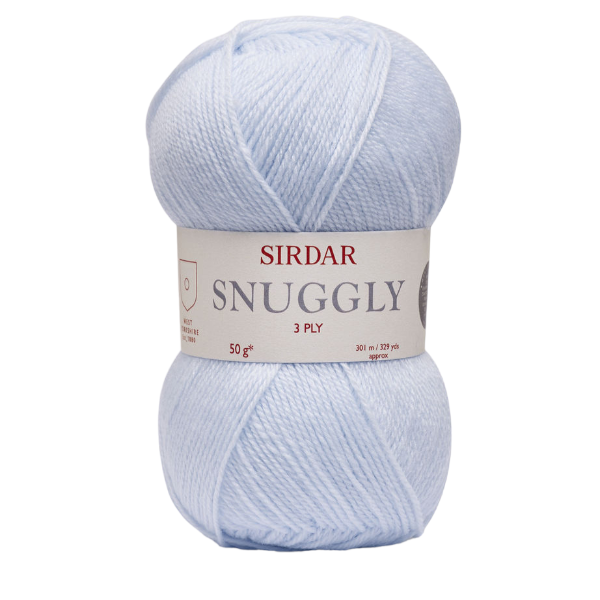Sirdar Snuggly 3 ply Pastel Blue