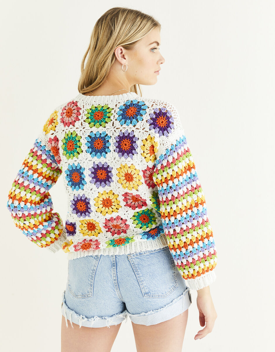 Crowd Surf Sweater in 8 ply - Sirdar 10527