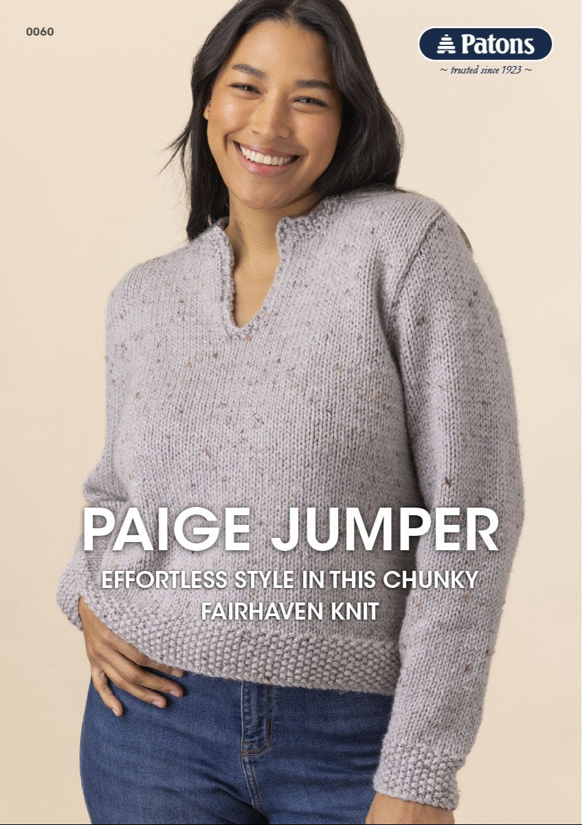 Paige Jumper - Patons 0060