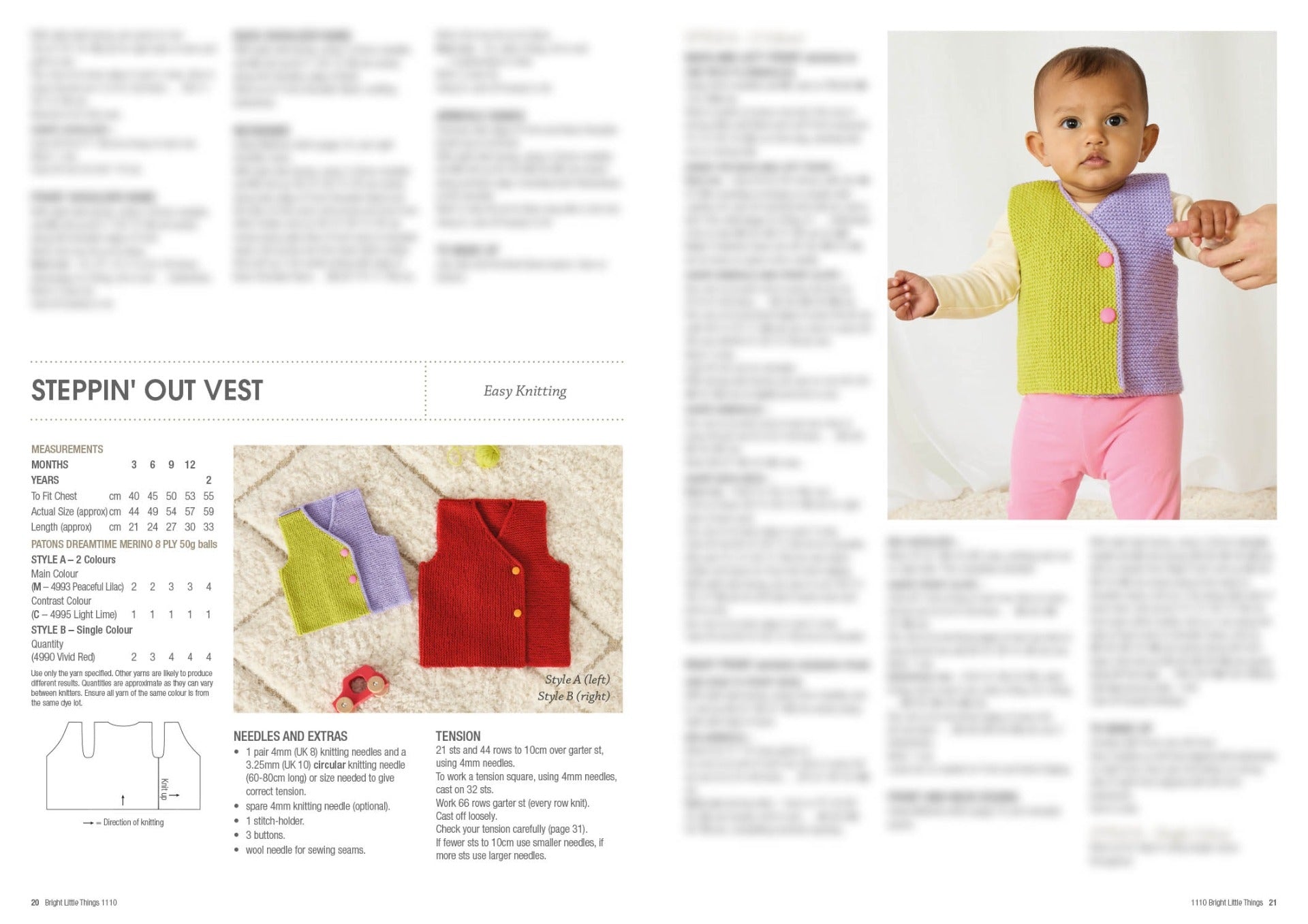 Bright Little Things - Patons 1110