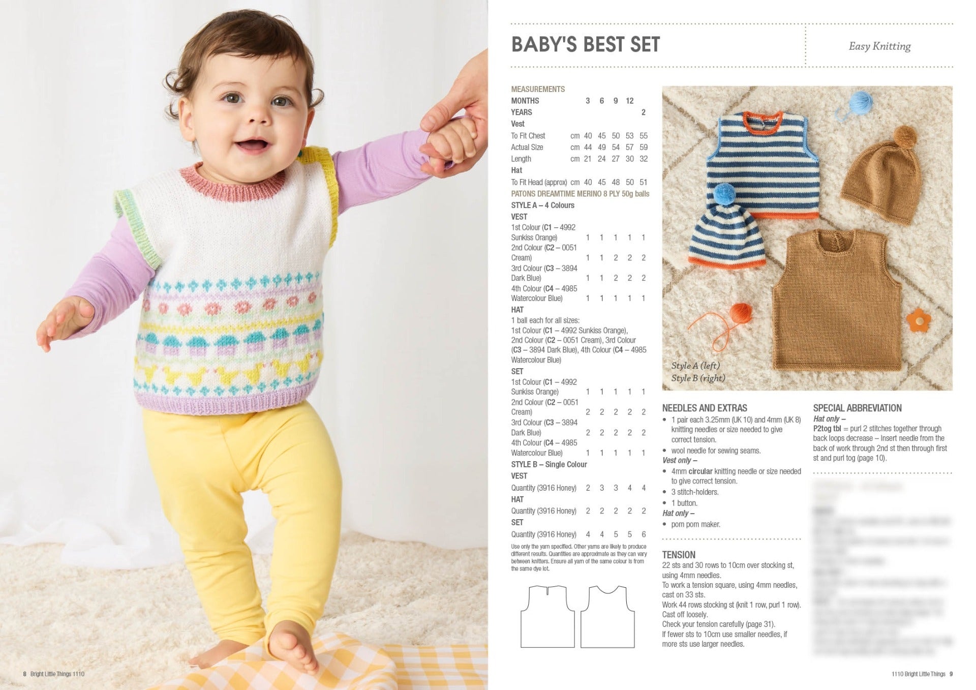 Bright Little Things - Patons 1110