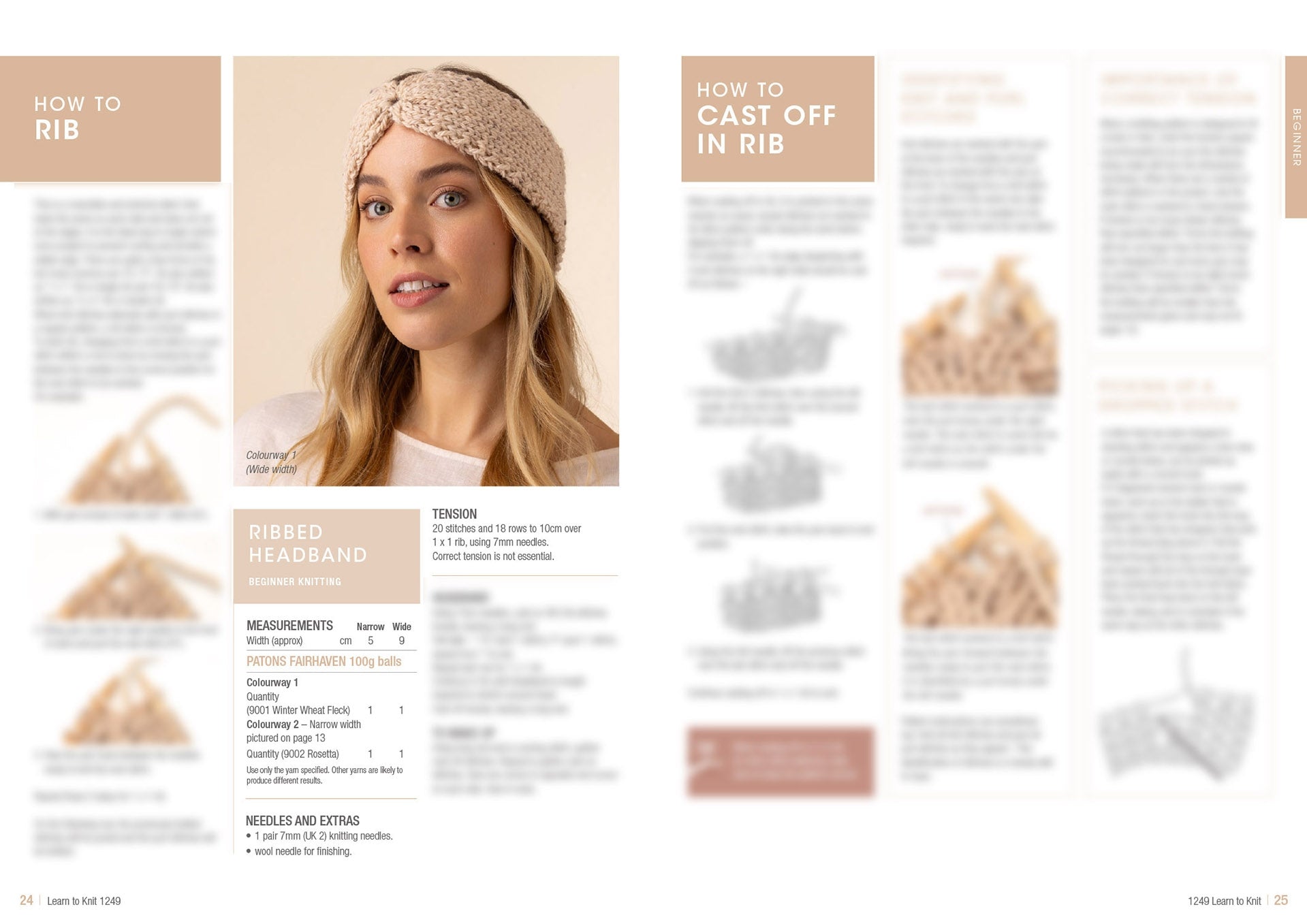 Learn to Knit - 1249 NEW EDITION