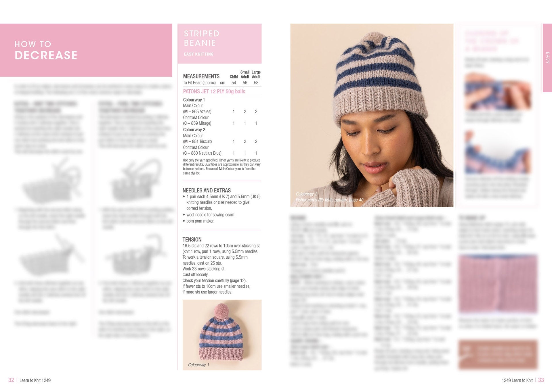 Learn to Knit - 1249 NEW EDITION