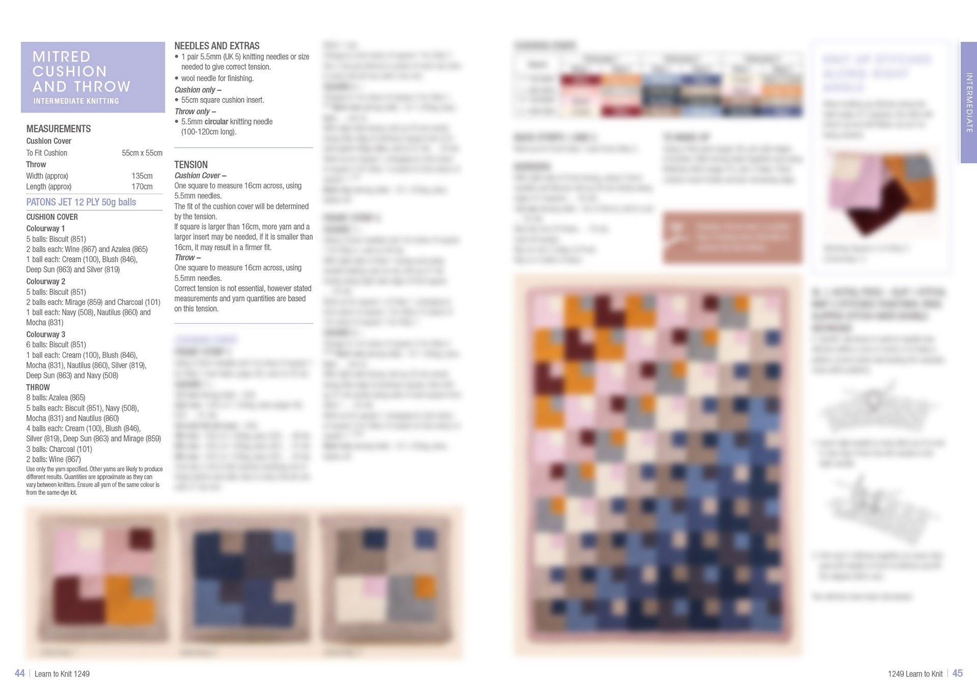 Learn to Knit - 1249 NEW EDITION