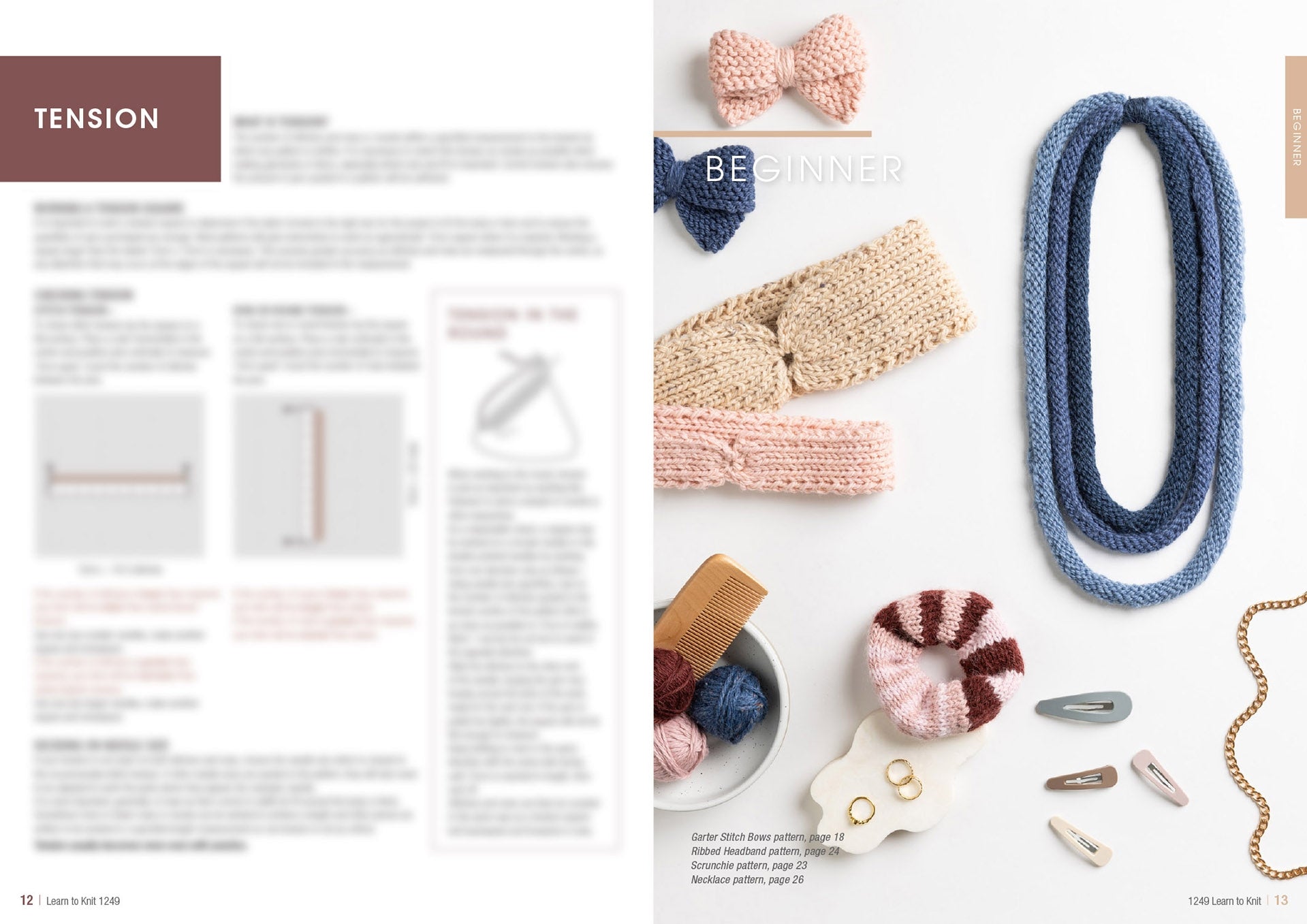 Learn to Knit - 1249 NEW EDITION