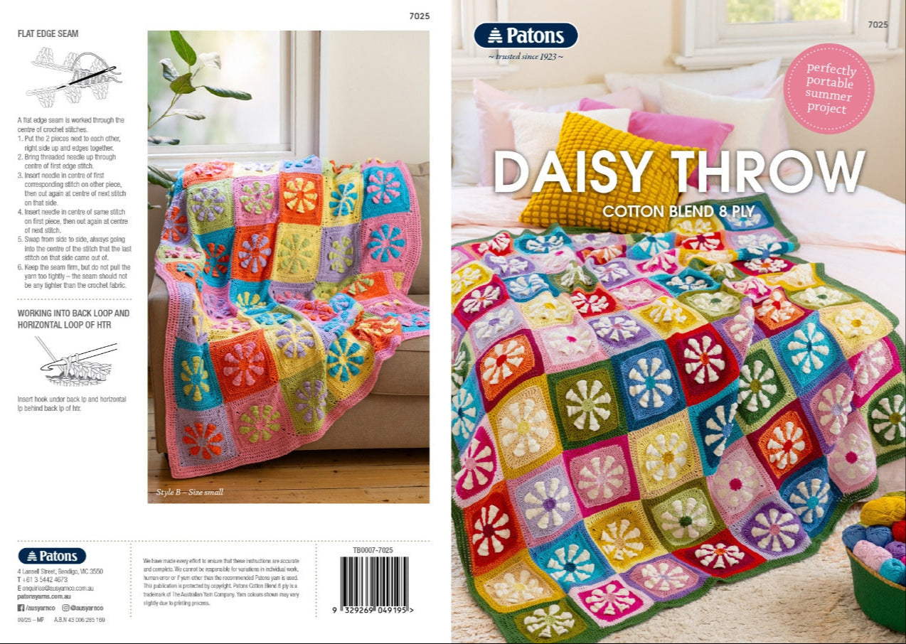 Daisy Throw - 7025