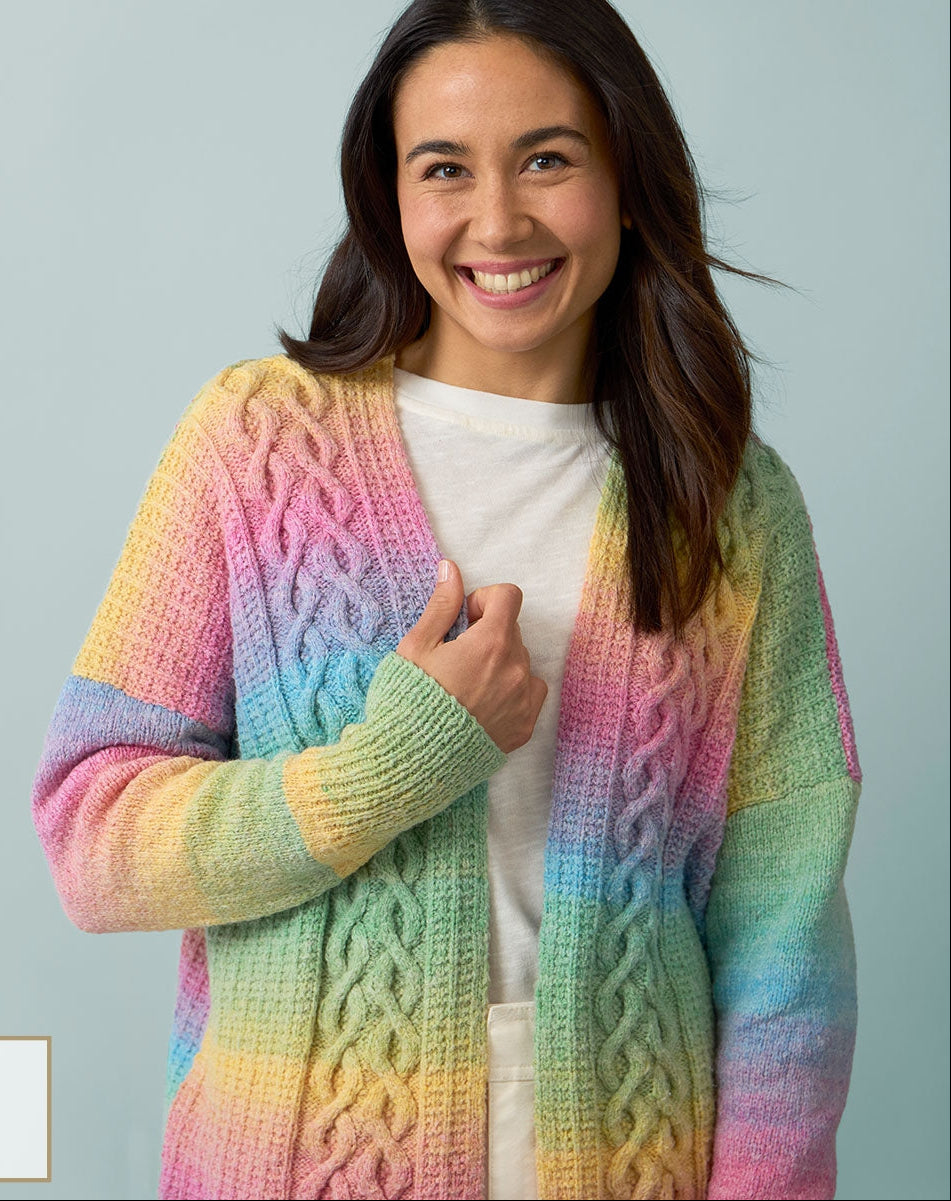 Cascading Cardigan - Patons 0065