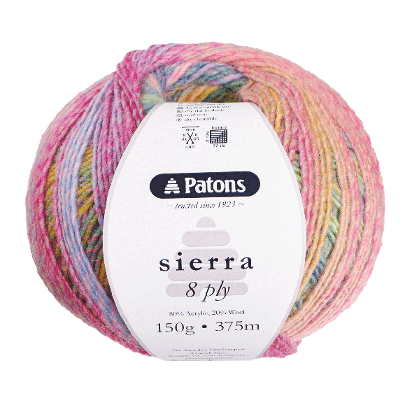 Sierra 8 ply - Patons